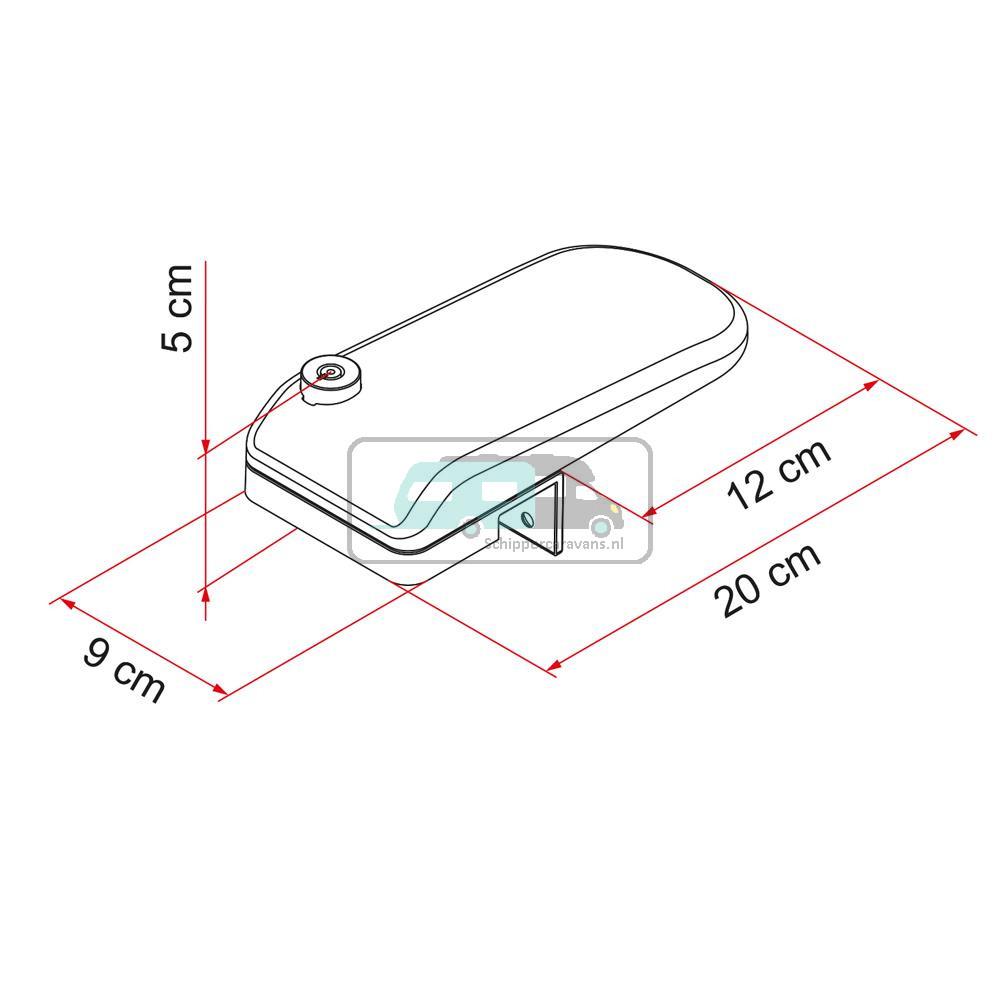 Fiamma Safe Door Magnum Frame