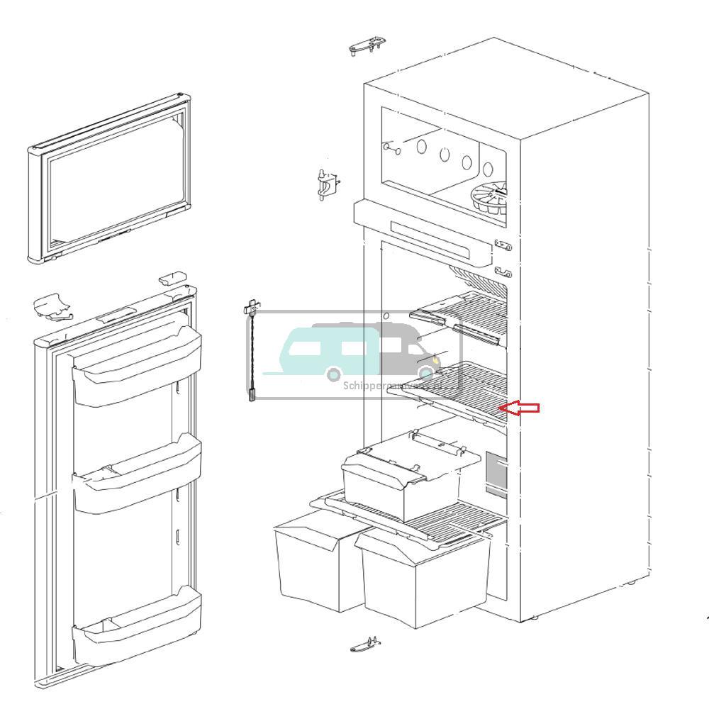 Thetford Rooster 415x250mm N417*